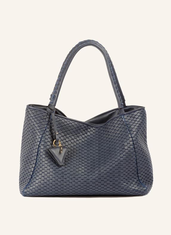 Parise Handtasche '09' OHNE FRANSEN BLAU/ DUNKELBLAU