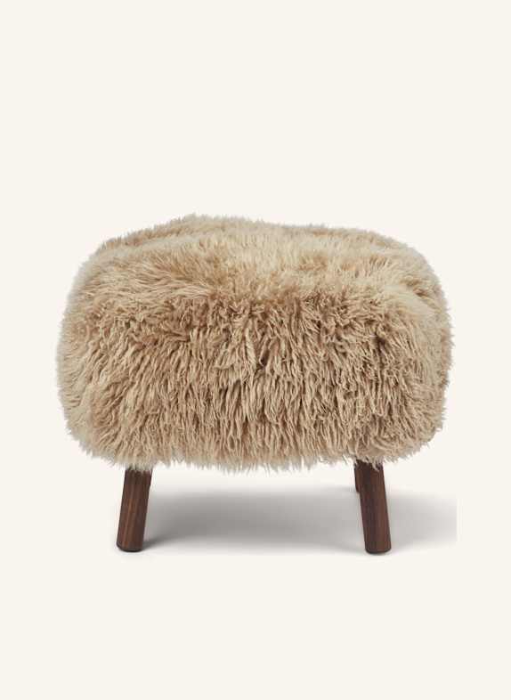 Natures Collection Hocker EMIL HELLGELB/ DUNKELBRAUN