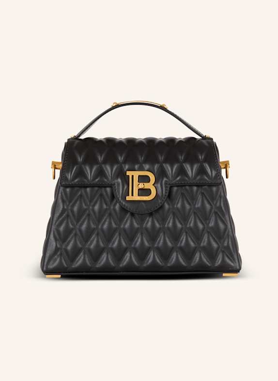 BALMAIN Tasche B-Buzz Dynasty aus gestepptem Kalbsleder SCHWARZ