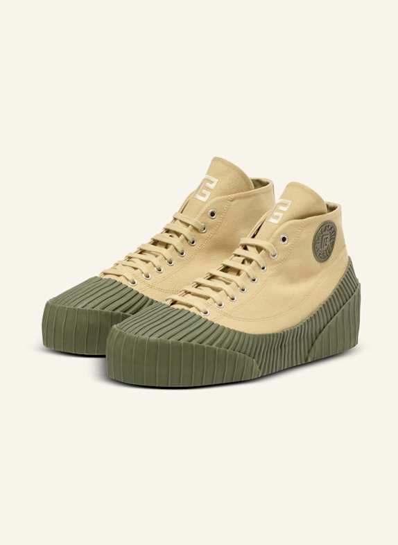 BALMAIN Sneakers Riff Low aus Canvas BEIGE