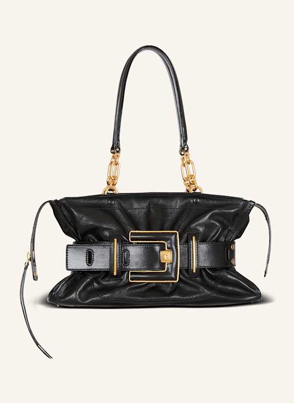 BALMAIN Tasche Anthem aus Kalbsleder SCHWARZ