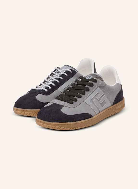 BALMAIN Sneakers Balmain Swan aus Wildleder GRAU