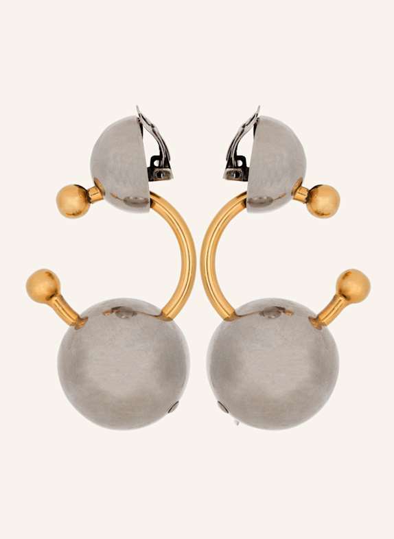 BALMAIN Mini-Creolen mit Piercing SILBER