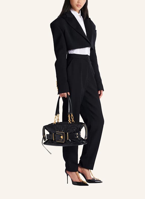 BALMAIN Tasche Anthem aus Kalbsleder SCHWARZ