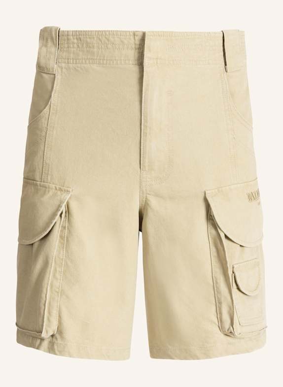 BALMAIN Cargo-Bermudashorts aus Baumwolle KHAKI
