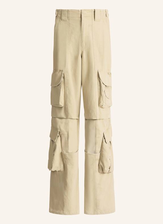 BALMAIN Cargohose aus Baumwolle KHAKI