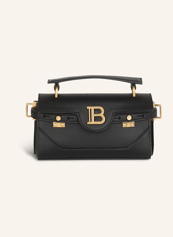 BALMAIN Tasche B-Buzz 19 aus Leder SCHWARZ