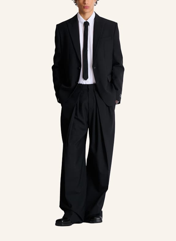 BALMAIN Hemd aus Baumwollpopeline WEISS