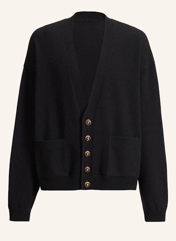 BALMAIN Cardigan aus Öko-Kaschmir SCHWARZ