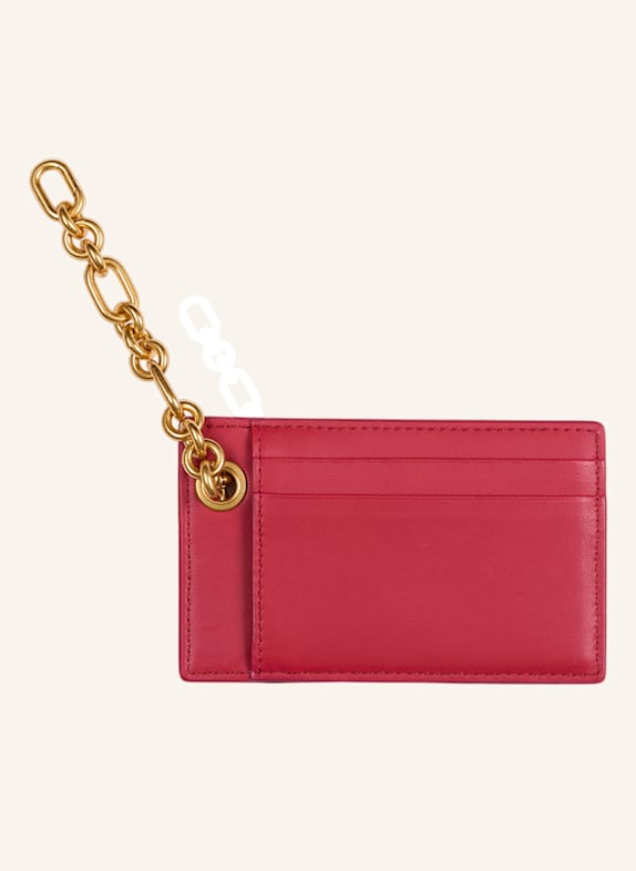 BALMAIN Pulse Kartenetui aus Glattleder ROT
