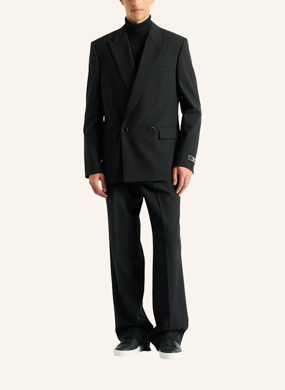 BALMAIN Wolljacke mit zwei Knöpfen SCHWARZ