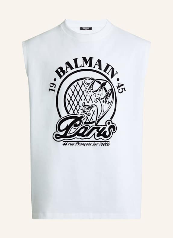 BALMAIN Balmain Quilted Tanktop WEISS