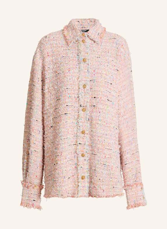 BALMAIN Tweed-Überhemd ROSA