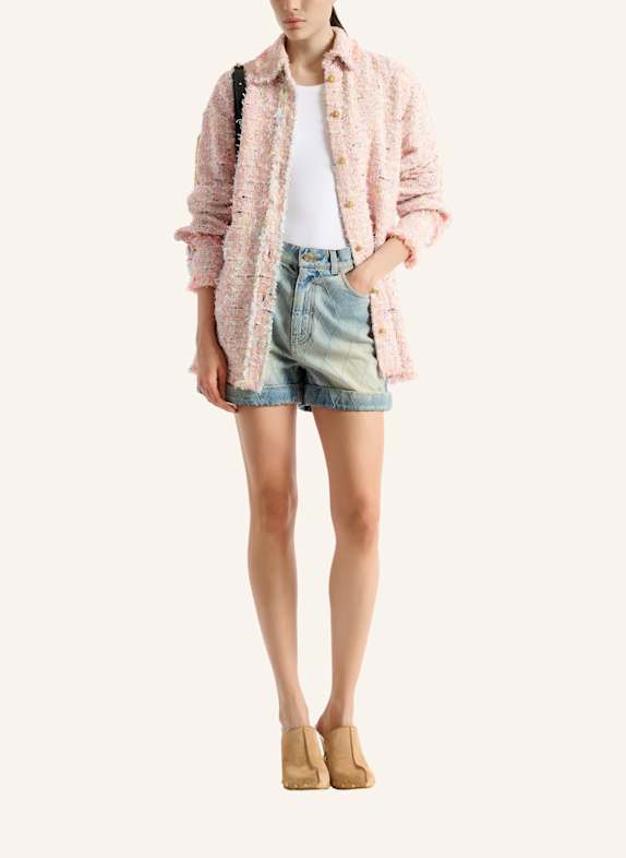 BALMAIN Tweed-Überhemd ROSA