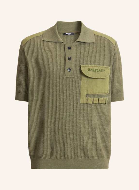BALMAIN Balmain Vintage Utility Polohemd GRÜN