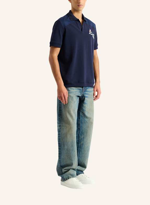 BALMAIN Balmain Insect Polohemd BLAU