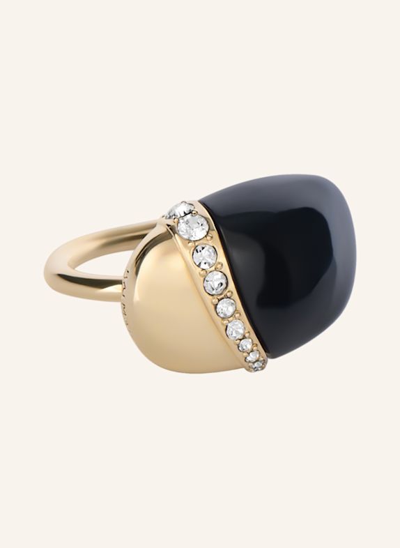 BALMAIN Ring Organic aus lackiertem Messing NUDE