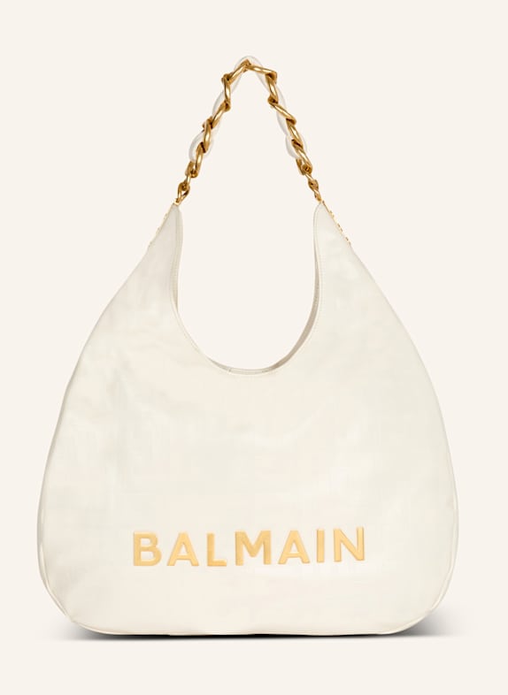 BALMAIN Hobo-Bag 1945 SOFT WEISS