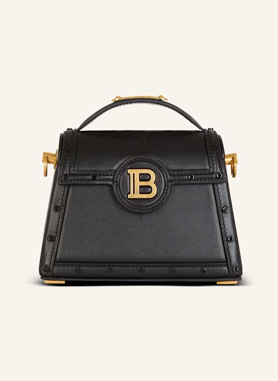 BALMAIN Kleine Tasche B-Buzz Dynasty aus Leder SCHWARZ