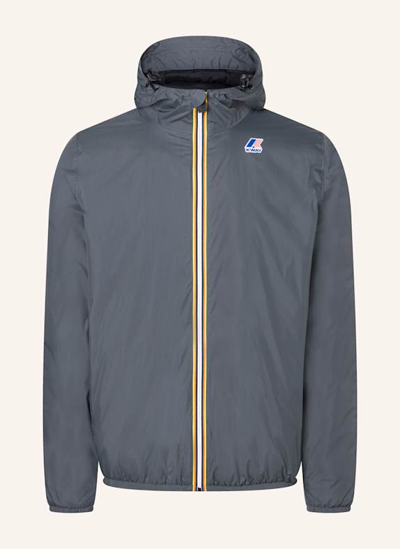 K-WAY Funktionsjacke LE VRAI 4.0 CLAUDE WARM DUNKELGRAU