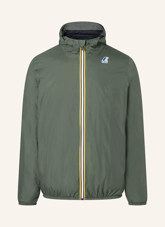 K-WAY Funktionsjacke LE VRAI 4.0 CLAUDE WARM DUNKELGRÜN