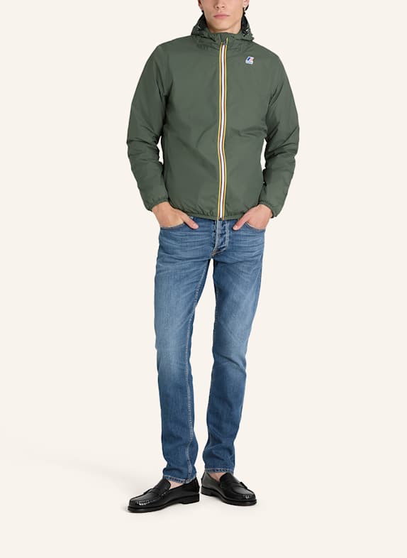 K-WAY Funktionsjacke LE VRAI 4.0 CLAUDE WARM DUNKELGRÜN