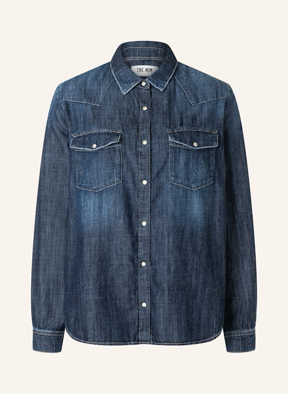 THE.NIM STANDARD Hemd WOMAN REGULAR SHIRT GRAU