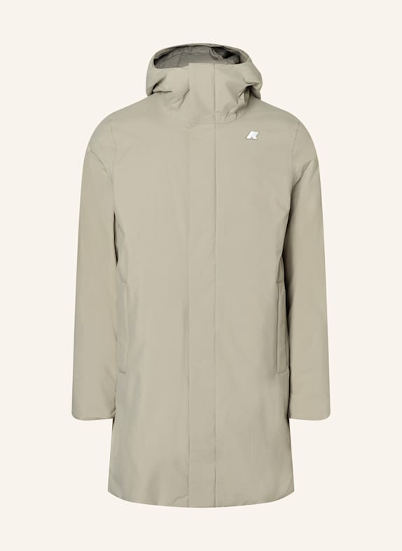 K-WAY Winterjacke THOMAS WARM OTTOMAN GRÜN