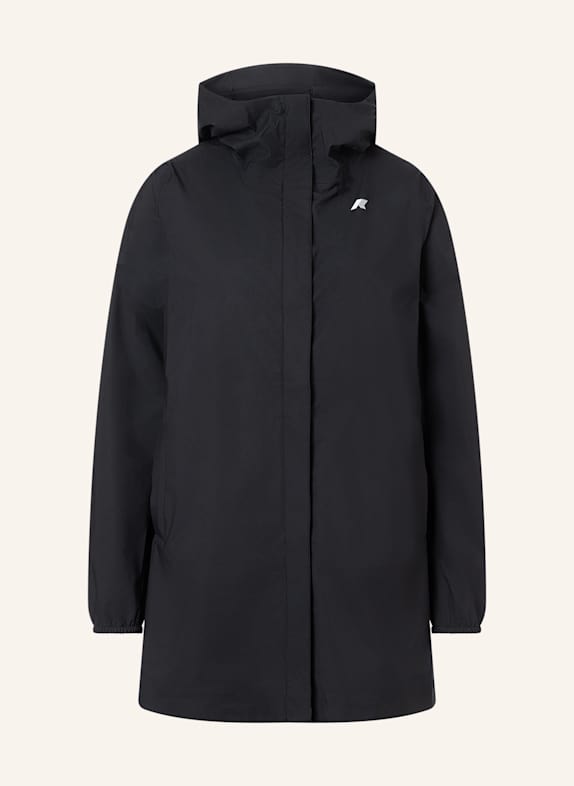 K-WAY Funktionsjacke SOPHIE STRETCH DOT SCHWARZ