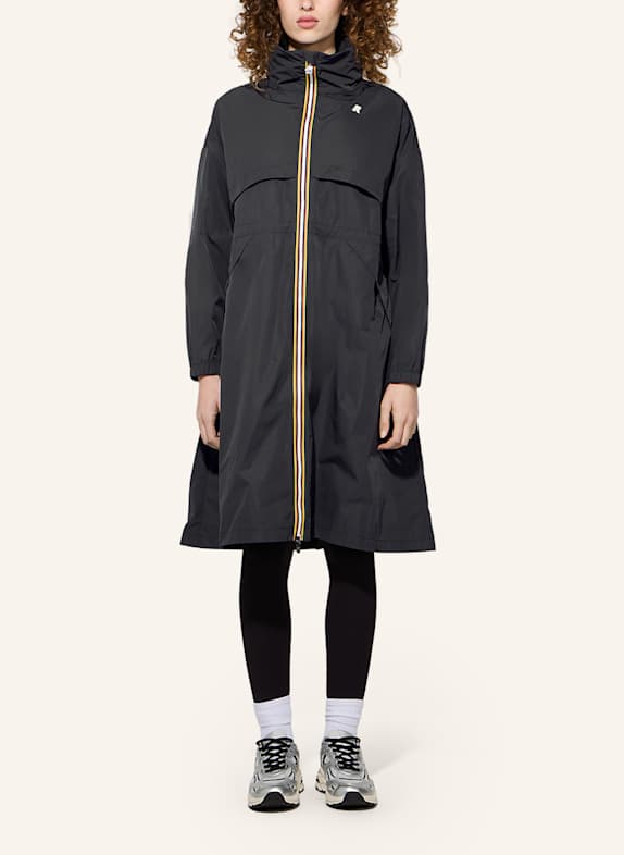 K-WAY Funktionsjacke AUBE MEMORY TOUCH SCHWARZ