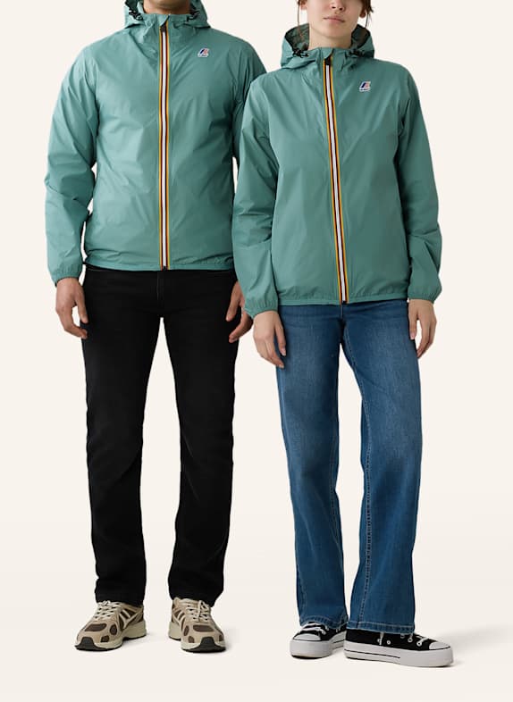 K-WAY Funktionsjacke LE VRAI 4.0 CLAUDE GRÜN