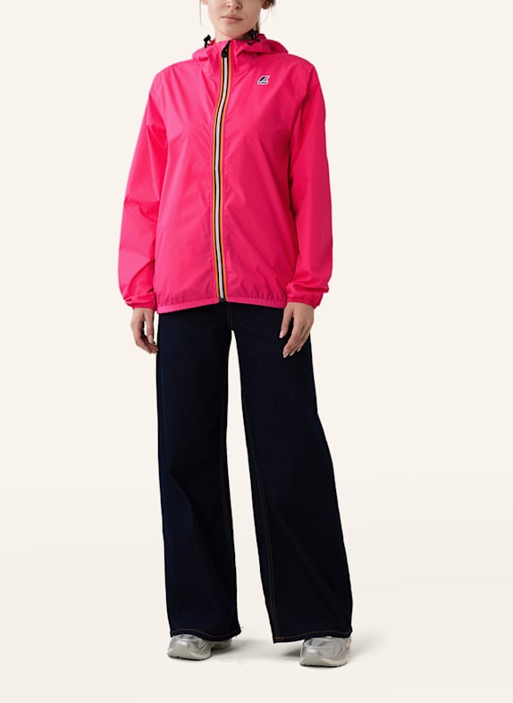 K-WAY Funktionsjacke LE VRAI 4.0 CLAUDE FLUO PINK