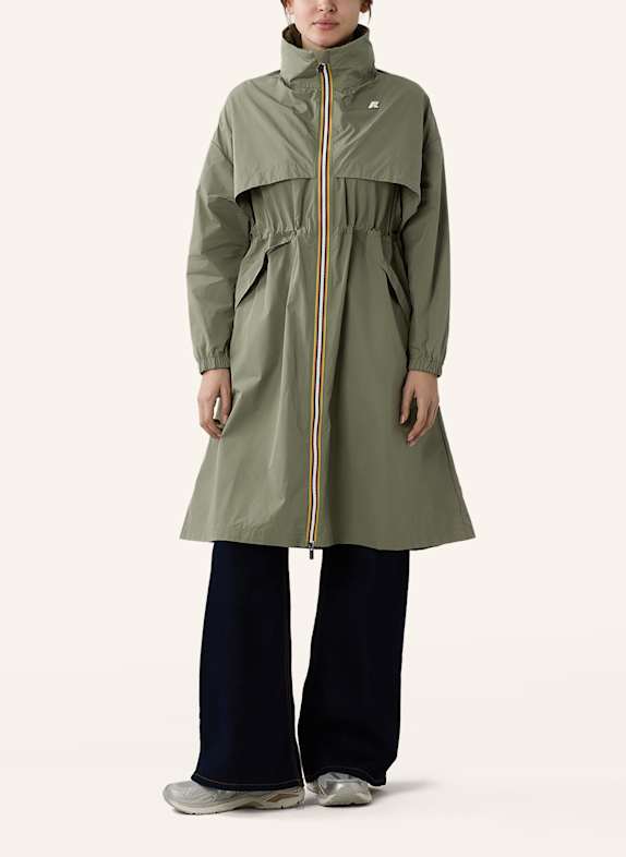 K-WAY Funktionsjacke AUBE MEMORY TOUCH GRÜN