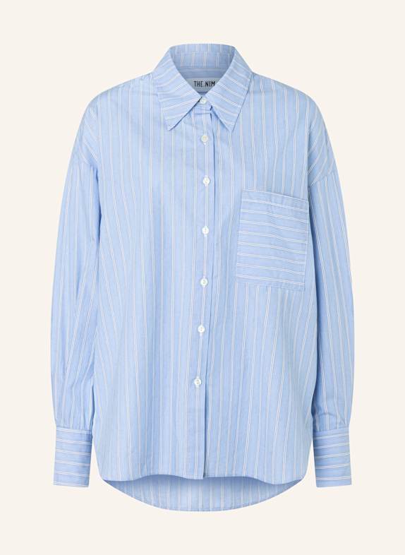 THE.NIM STANDARD Hemd WOMAN OVERSIZE COTTON SHIRT WEISS