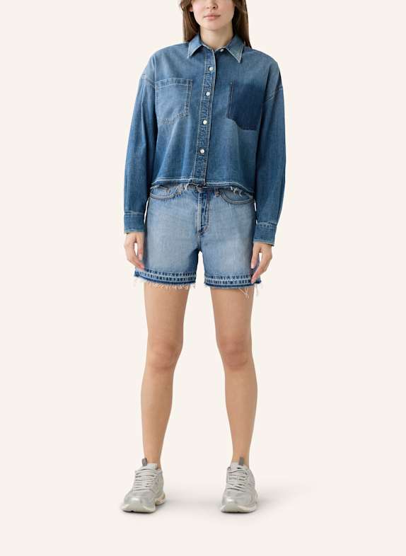 THE.NIM STANDARD Short WOMAN DENIM SHORTS Light Blue