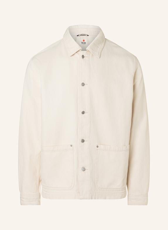 THE.NIM STANDARD Overshirt MAN OVERSHIRT 9,5oz ECRU