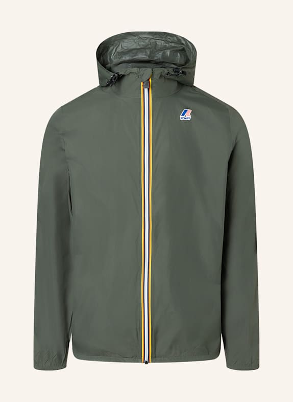 K-WAY Funktionsjacke LE VRAI 4.0 CLAUDE DUNKELGRÜN