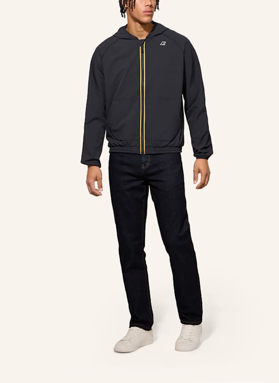 K-WAY Funktionsjacke SIA SCHWARZ