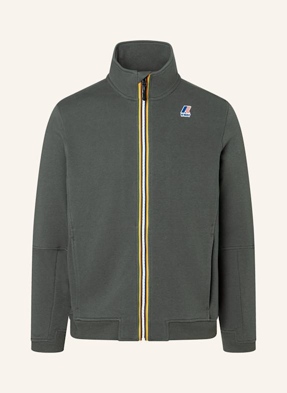 K-WAY Sweatjacke PEPIN POLY COTTON GRÜN