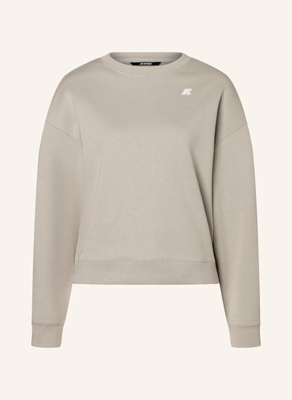 K-WAY Sweatshirt LOIZELLE INTERLOCK BEIGE