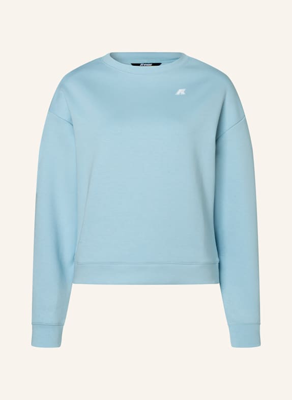 K-WAY Sweatshirt LOIZELLE INTERLOCK BLAU