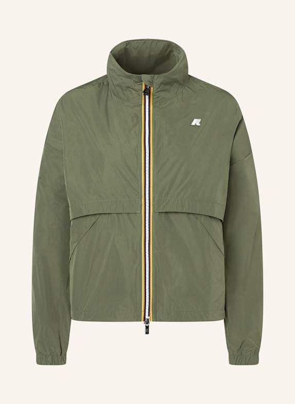 K-WAY Funktionsjacke AUBETTE MEMORY TOUCH GRÜN