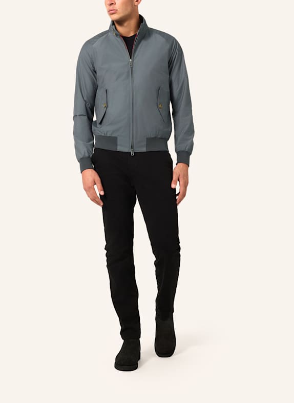 BARACUTA Jacke G9 HARRINGTON JACKET GRAU
