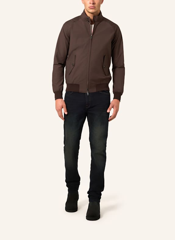 BARACUTA Jacke G9 HARRINGTON JACKET BRAUN