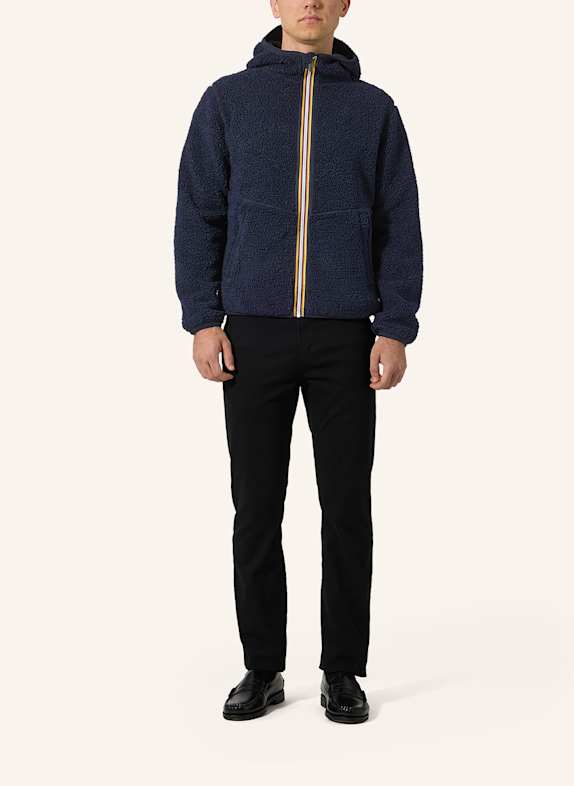 K-WAY Funktionsjacke JACK SHERPA POLAR DOUBLE zum Wenden DUNKELBLAU
