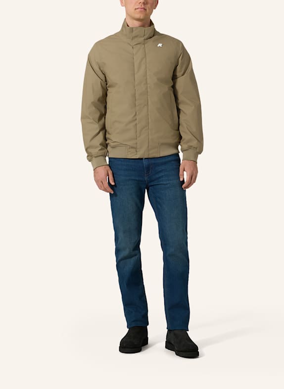 K-WAY Funktionsjacke ARSENE WARM MICRO CANVAS GRÜN