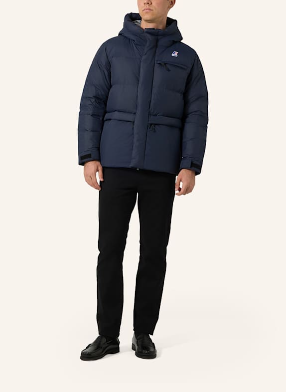 K-WAY Winterjacke LE VRAI 4.0 AURELE HEAVY WARM BLAU