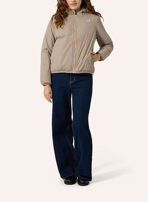 K-WAY Funktionsjacke LE VRAI 4.0 CLAUDETTE ORSETTO BEIGE