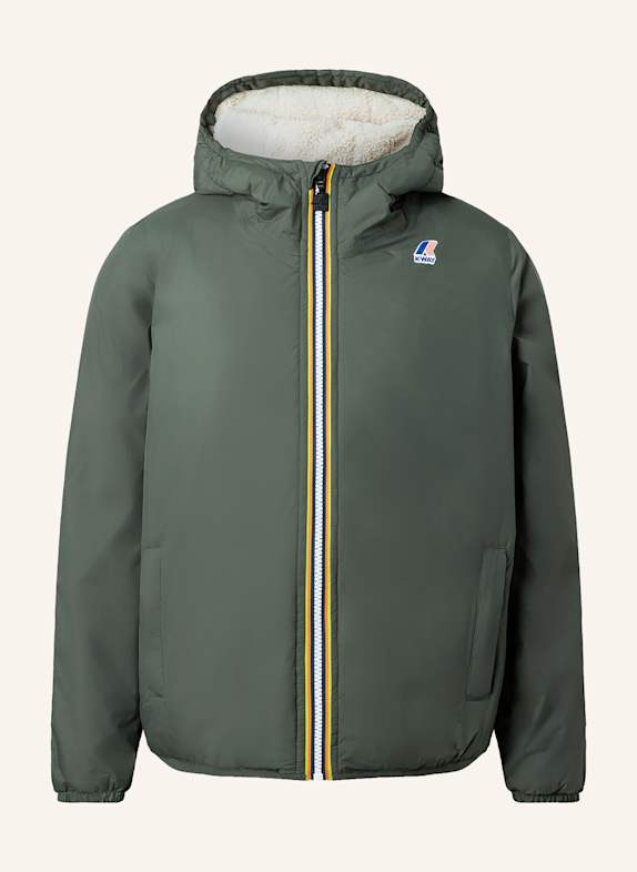 K-WAY Funktionsjacke P. LE VRAI 4.0 CLAUDE ORSETTO DUNKELGRÜN