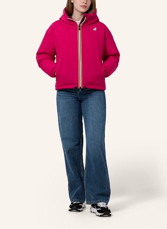 K-WAY Winterjacke LE VRAI 4.0 ALBINE HEAVY WARM ROT